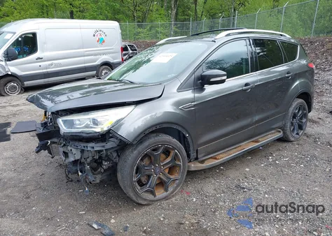 2017 Ford Escape Titanium from USA, damaged, VIN 1FMCU9J91HUA45032